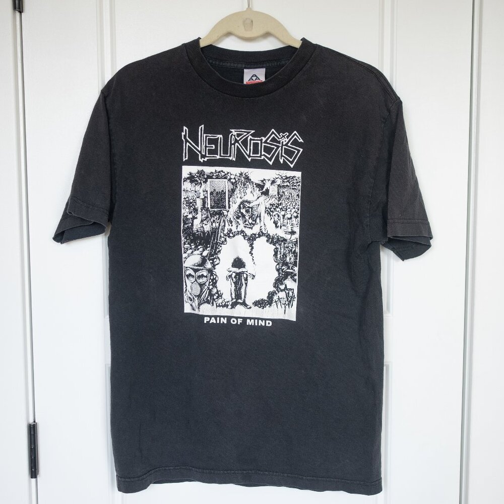 Vintage Neurosis Pain of Mind Punk T Shirt Men's M